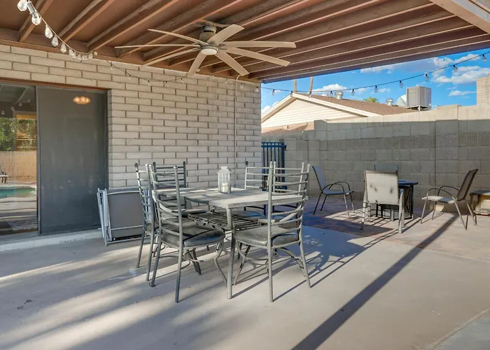 5 Mi To Asu! Family Getaway W/ Patio & Fire Pit